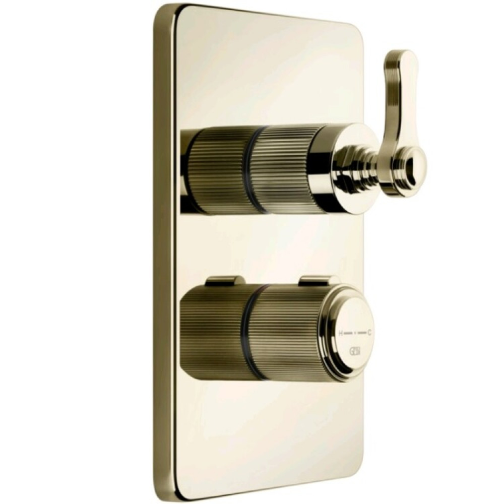 Смеситель для душа, Gessi, VENTI20, на 1 потребитель, цвет-Brass PVD