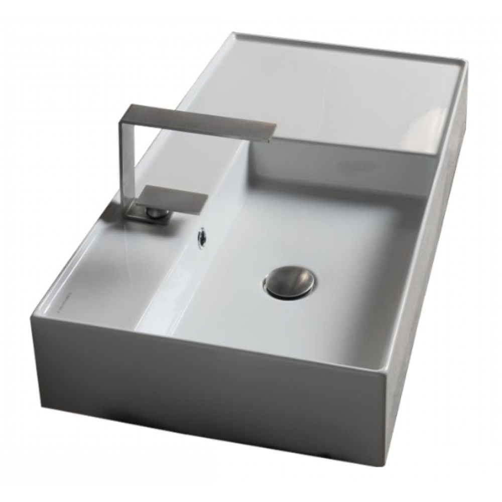 Раковина, Scarabeo, Teorema 2.0, шгв 800*440*140, цвет-белый