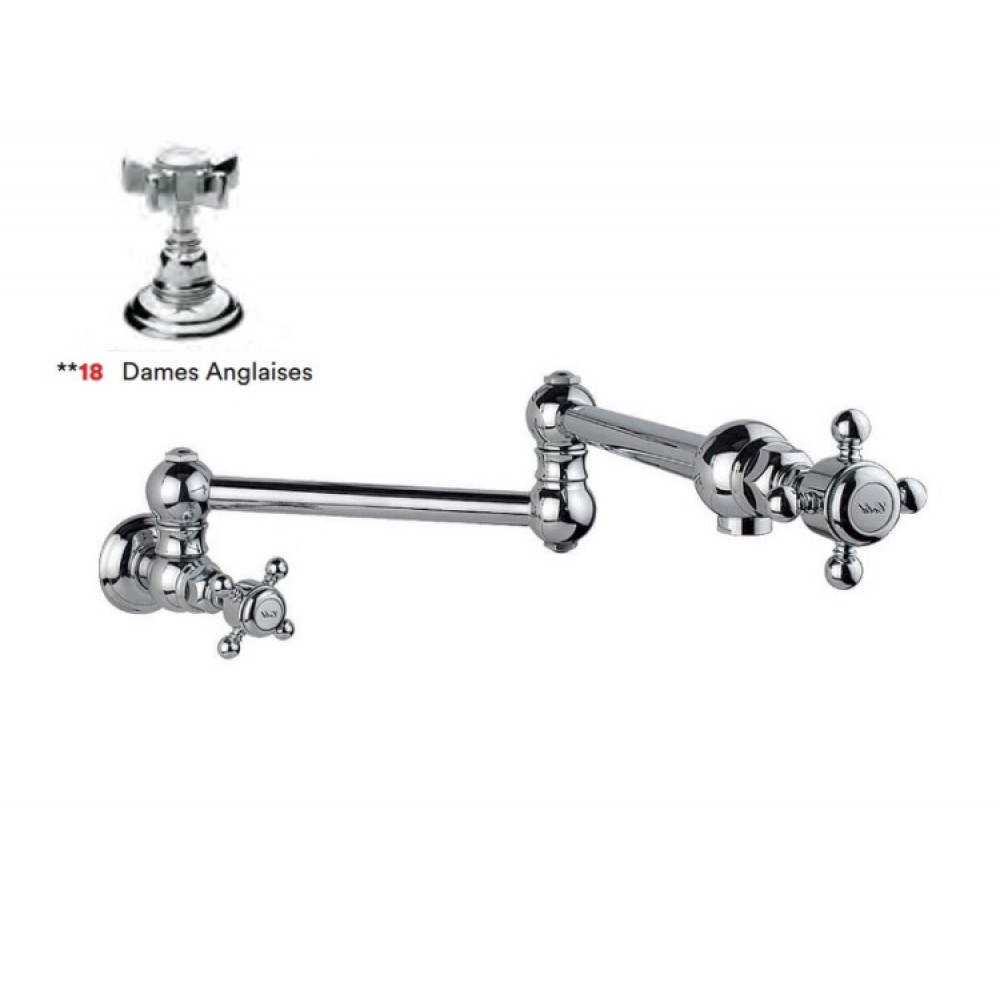 Кран, Nicolazzi, Dames Anglaises, цвет-хром