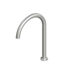 Излив, Quadro design, Complements, цвет-сталь брашированная