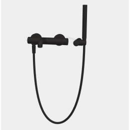 Смеситель для ванны и душа, Fima Carlo Frattini, Spillo Up, цвет-черный матовый