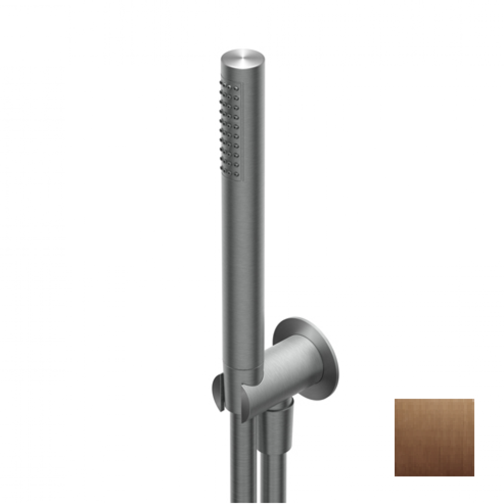 Ручной душ, Ritmonio, 23*184, цвет-Brushed Copper Stainless Steel PVD