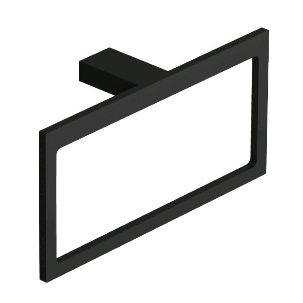 Полотенцедержатель, Kludi, VELA C, шгв 220*60*110, цвет-черный матовый (Matt Black, Nero Opaco)