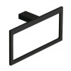 Полотенцедержатель, Kludi, VELA C, шгв 220*60*110, цвет-черный матовый (Matt Black, Nero Opaco)