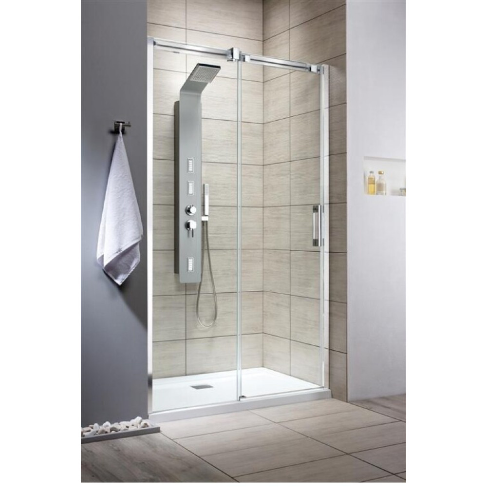 Неподвижная стенка, Radaway, Espera DWJ, левосторонняя, шв 500*2000, хром, цвет стекла-прозрачный, Easy Clean