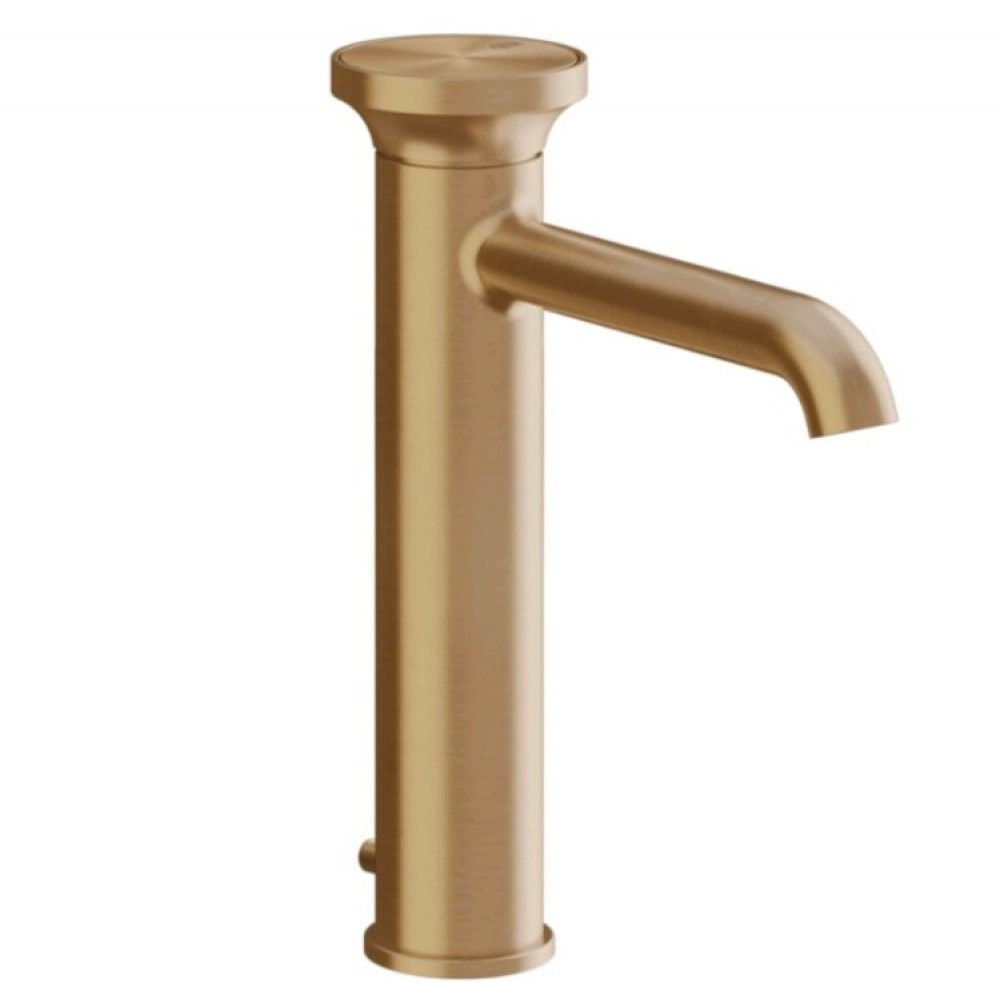 Смеситель для раковины, Gessi, Origini, цвет-Warm Bronze Brushed PVD