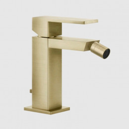 Смеситель для биде, Gessi, Rettangolo, цвет-Brushed Brass PVD