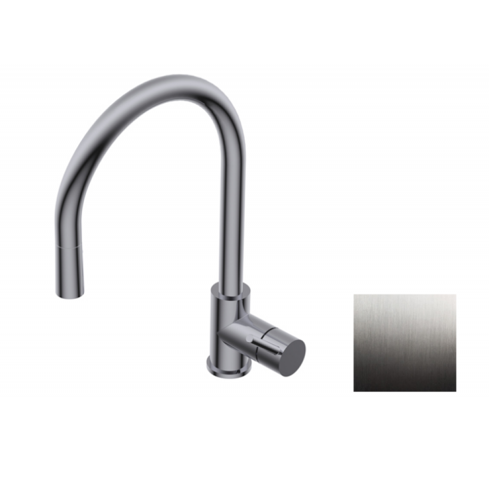 Смеситель для раковины, Ritmonio, Diametro35 Cucina, цвет-хром брашированный (Brushed Chrome)