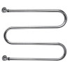 Полотенцесушитель, Margaroli, Vento, 402, шгв 600*125*530, цвет-Brushed Nickel
