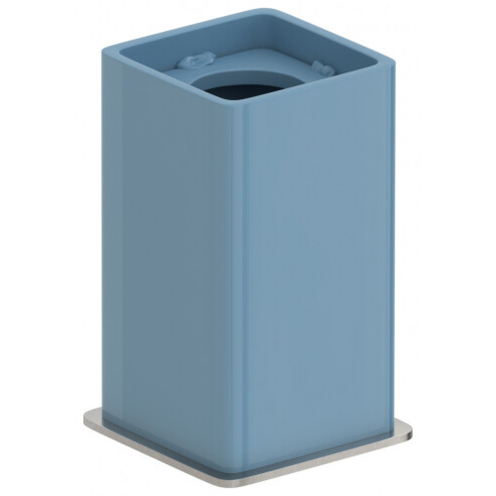 Модуль, Сунержа, скрытого подключения, для МЭМ CUBE, цвет-RAL 5024 (Пастельно-синий)