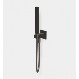 Душевой набор, Fima Carlo Frattini, Shower set, цвет-брашированный чёрный хром