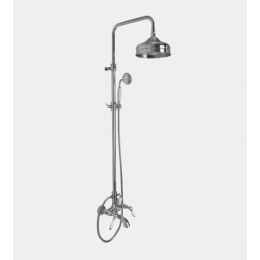 Душевая стойка, Fima Carlo Frattini, Herend, цвет-хром/белый