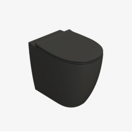 Унитаз, Globo, 4ALL, приставной, шгв 360*540*430, CERASLIDE, BATAFORM, цвет-Smoke