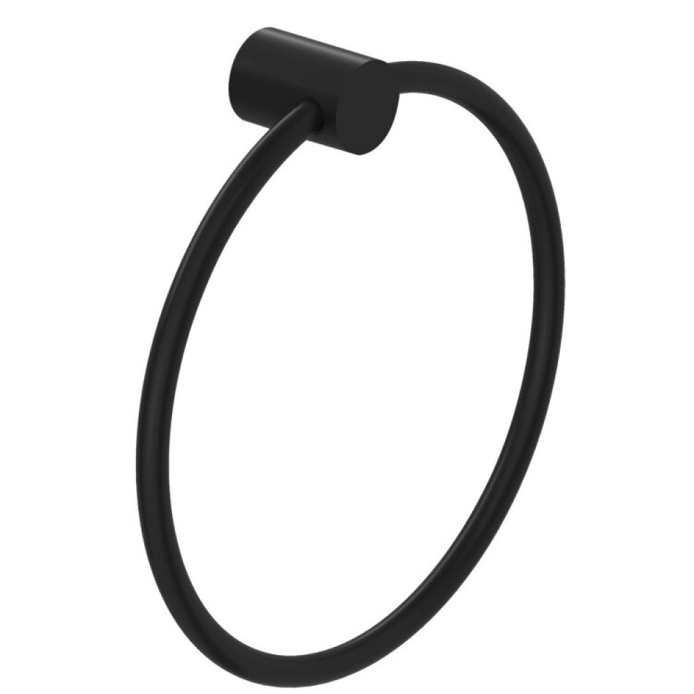 Полотенцедержатель, Kludi, VELA R, шгв 200*43*209, цвет-черный матовый (Matt Black, Nero Opaco)