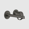 Смеситель для раковины, Gessi, Anello, цвет-Black Metal Brushed PVD