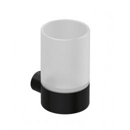 Стакан, Kludi, VELA R, шгв 72*92*119, цвет-черный матовый (Matt Black, Nero Opaco)