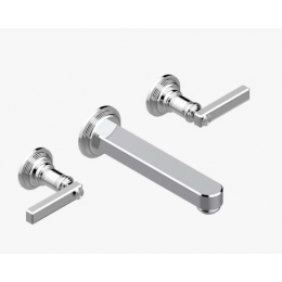 Смеситель для ванны и душа, THG, West Coast With Metal Lever Handle, цвет-никель