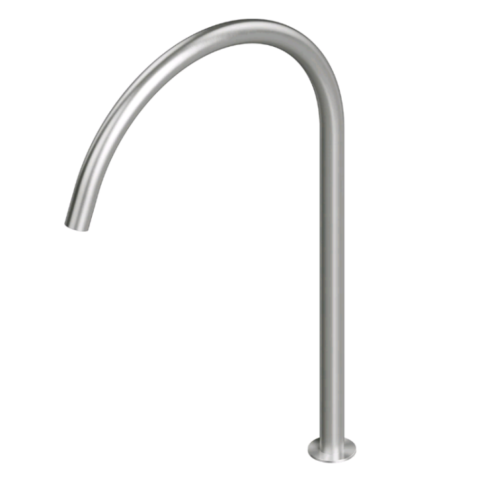 Излив, Quadro design, Complements, цвет-сталь брашированная