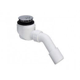 Сифон для душевых поддонов, Viega, Domoplex, цвет-хром