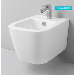 Биде, Artceram, A16, подвесной, шгв 360*520*290, Saniglaze, цвет-белый