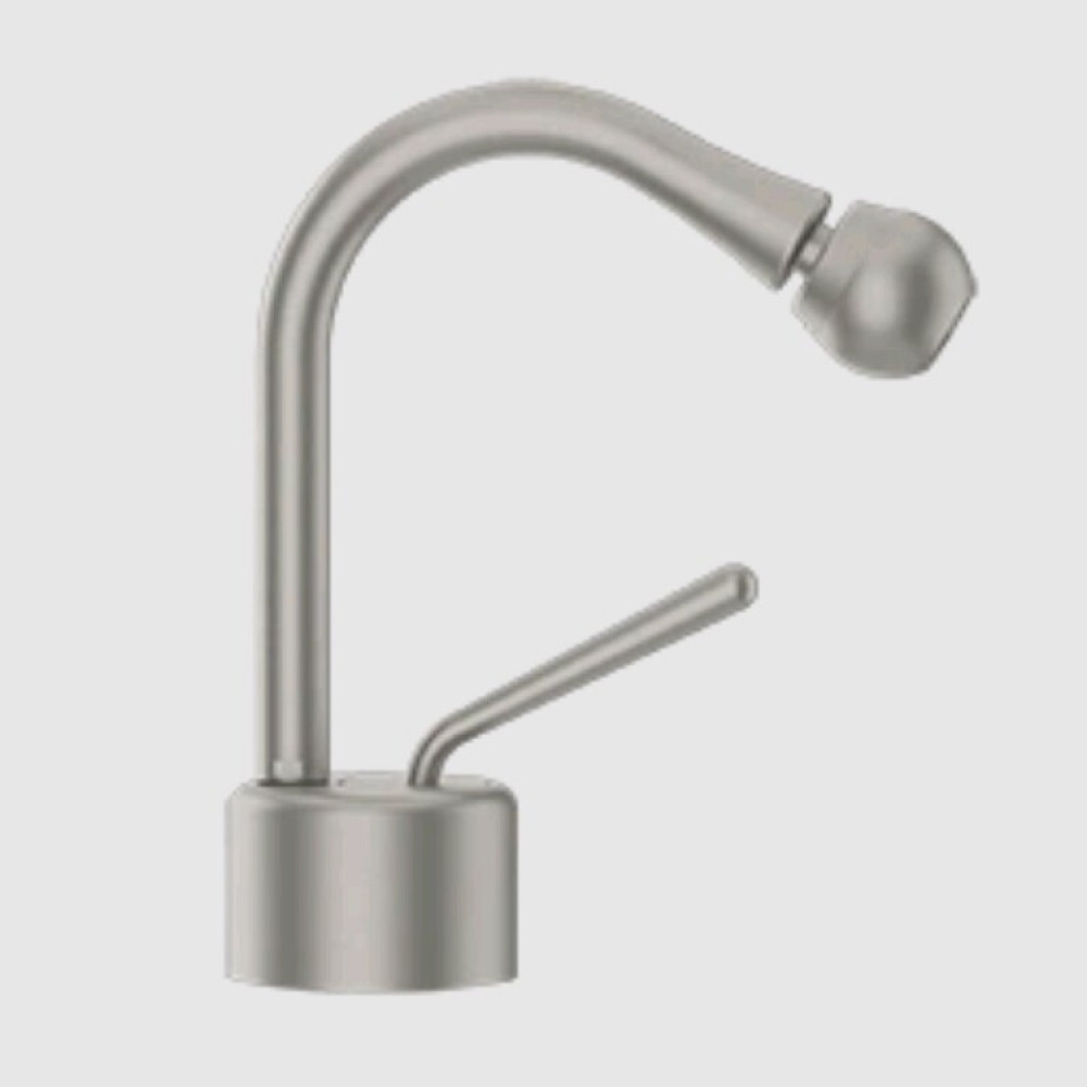 Смеситель для биде, Gessi, Goссia, цвет-хром брашированный