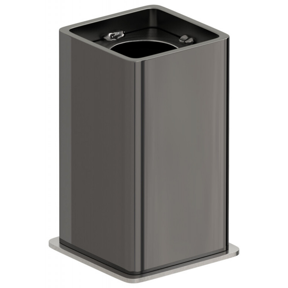 Модуль, Сунержа, скрытого подключения, для МЭМ CUBE, цвет-черный хром