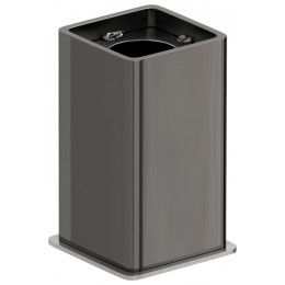 Модуль, Сунержа, скрытого подключения, для МЭМ CUBE, цвет-черный хром