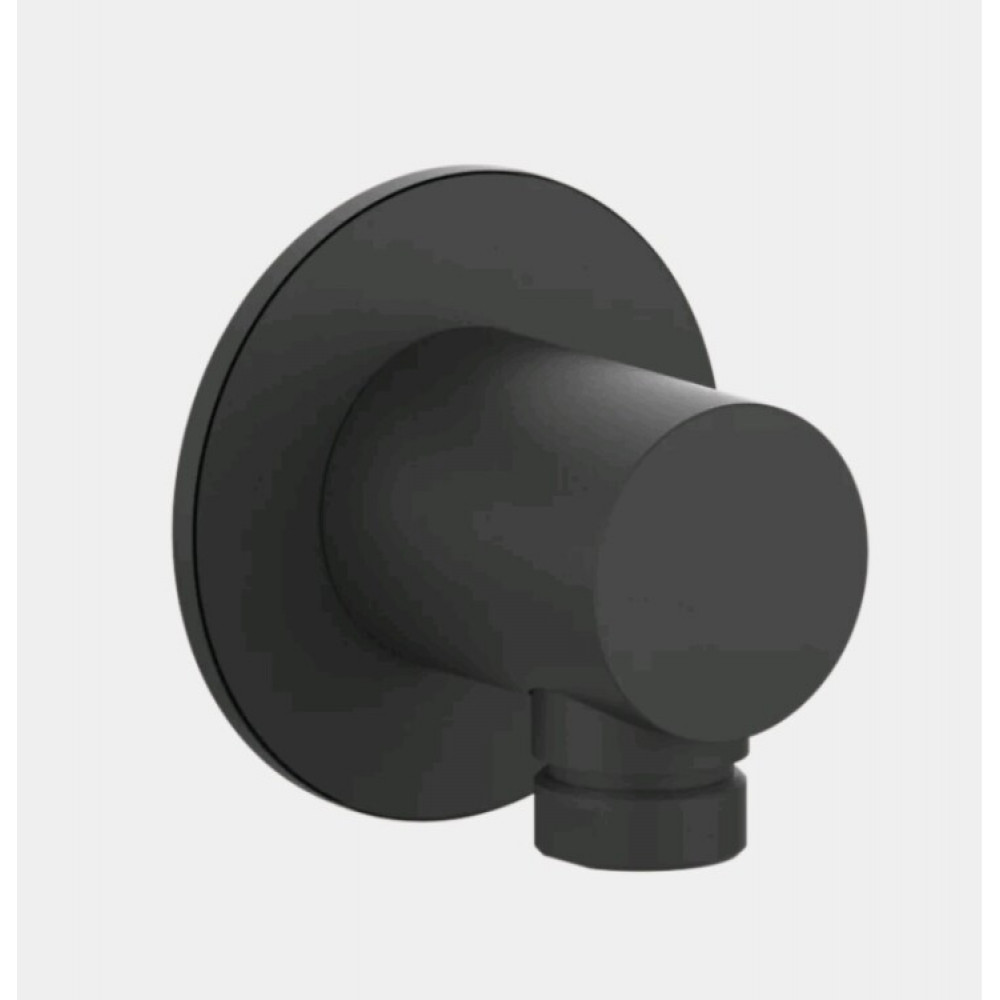 Шланговое подсоединение, Gessi, Shower316, цвет-черный матовый (Matt Black, Nero Opaco)