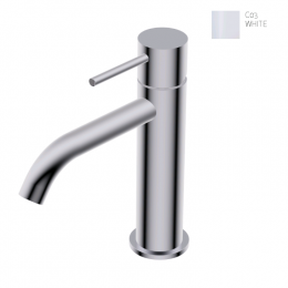 Смеситель для раковины, Ritmonio, Diametro35 S, цвет-белый матовый