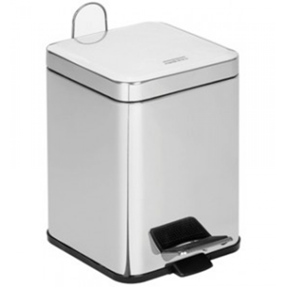 Ведро для мусора, Mediclinics, шгв 239*318*380, цвет-сталь