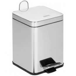 Ведро для мусора, Mediclinics, шгв 239*318*380, цвет-сталь