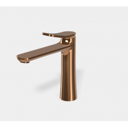 Смеситель для раковины, Fima Carlo Frattini, Flo', цвет-бронза янтарная