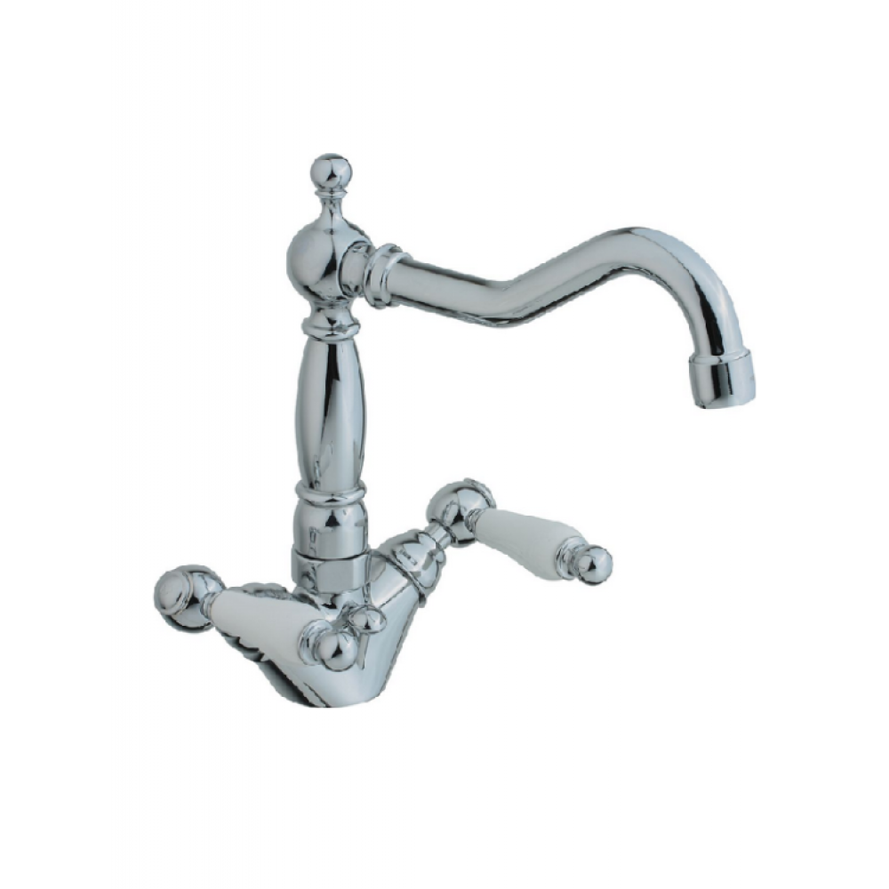 Смеситель для раковины, Cisal, Arcana Toscana, цвет-бронза