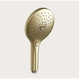 Ручной душ, Gessi, Ingranaggio, 130, цвет-Brushed Brass PVD