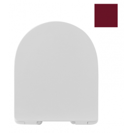 Сиденье для унитаза, Scarabeo, Moon, шг 360*505, цвет-Cherry