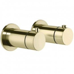 Смеситель для душа, Gessi, Anello, на 3 потребителя, цвет-Brass PVD