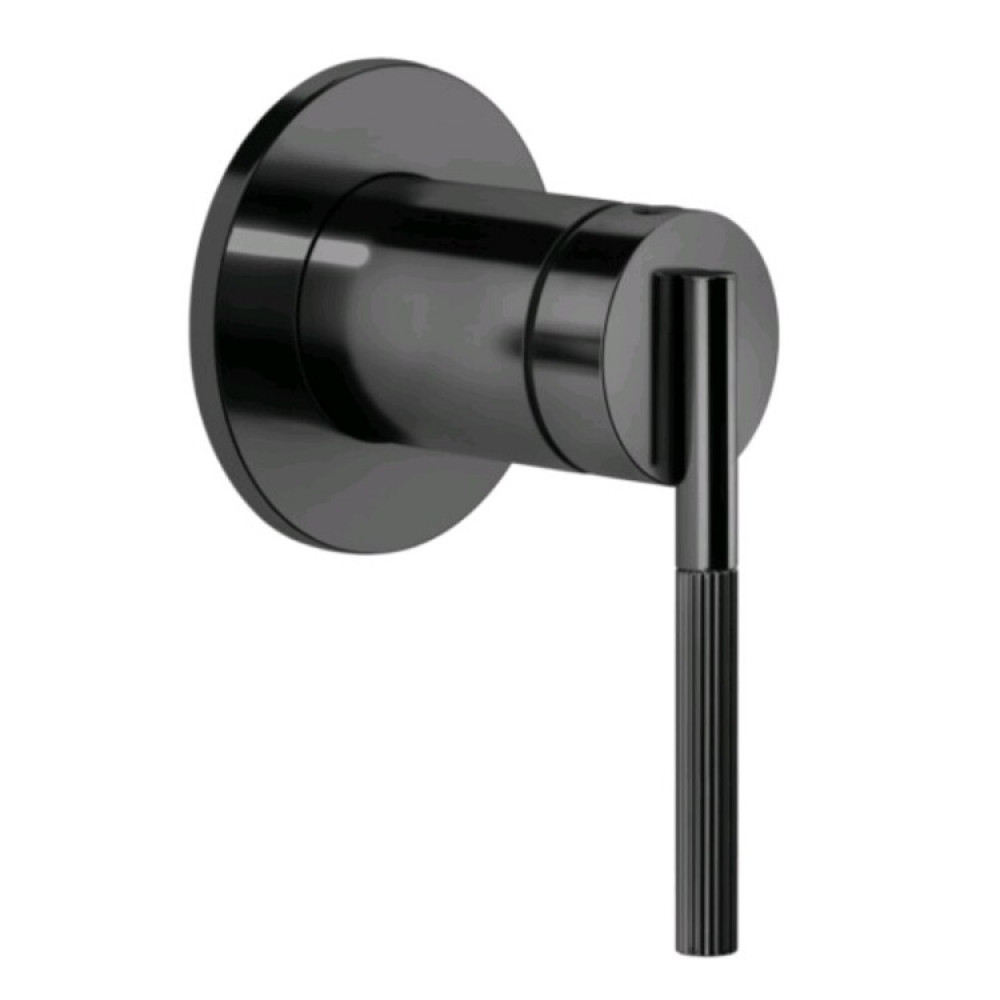 Смеситель для душа, Gessi, Ingranaggio, на 1 потребитель, цвет-Black Metal PVD