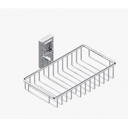 Полка, THG, Metropolis Clear crystal with lever, шг 240*161, цвет-никель