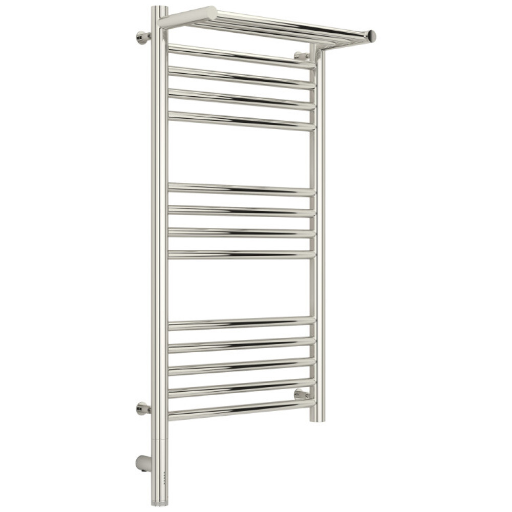 Полотенцесушитель, Сунержа, Богема 3.0, с 1 полкой, шгв 432*214*924, нижнее слева, МЭМ, цвет-сталь (без покрытия)