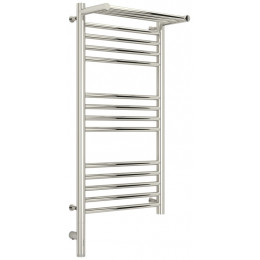 Полотенцесушитель, Сунержа, Богема 3.0, с 1 полкой, шгв 432*214*924, нижнее слева, МЭМ, цвет-сталь (без покрытия)