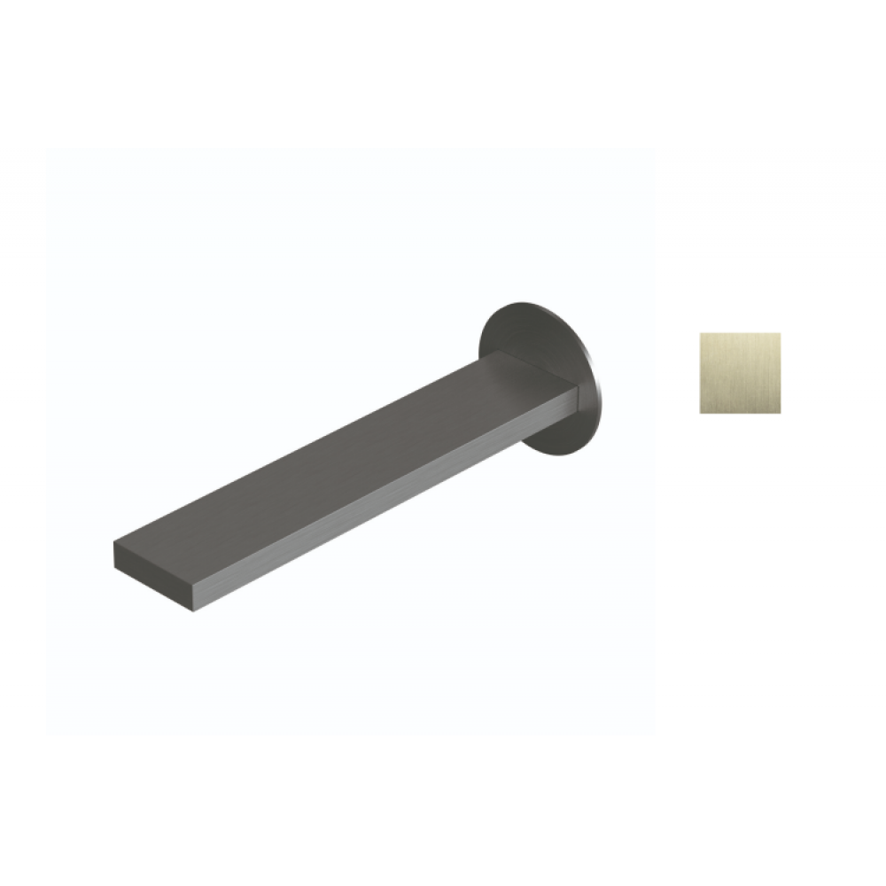 Излив, Ritmonio, для раковины, цвет-Brushed Champagne Stainless Steel PVD