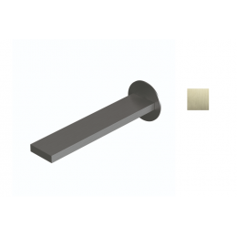 Излив, Ritmonio, для раковины, цвет-Brushed Champagne Stainless Steel PVD