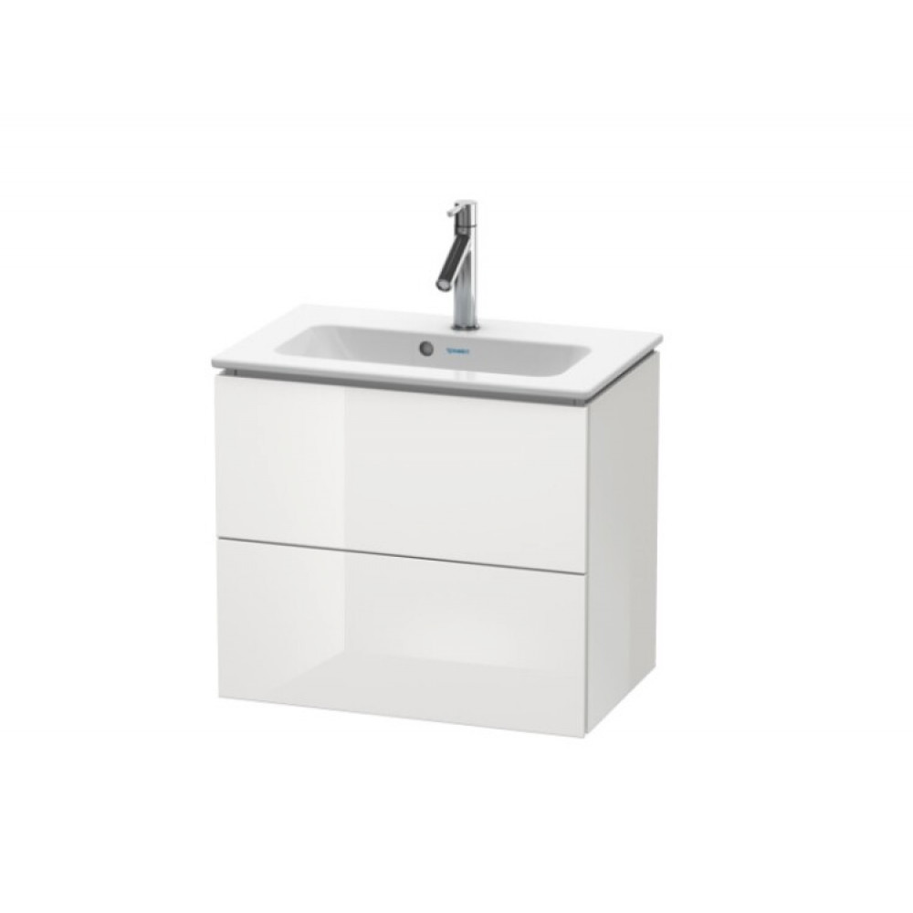 Тумба под раковину, Duravit, L-Cube, шгв 620*391*550, раковина-необходимо заказать, цвет-белый глянцевый