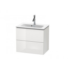 Тумба под раковину, Duravit, L-Cube, шгв 620*391*550, раковина-необходимо заказать, цвет-белый глянцевый