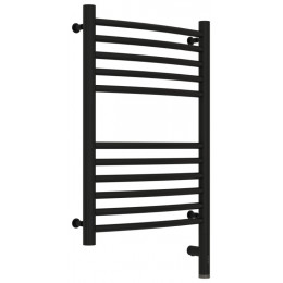 Полотенцесушитель, Сунержа, Богема 3.0, выгнутая, шгв 432*88*724, нижнее справа, МЭМ, цвет-черный матовый