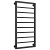 Полотенцесушитель, Сунержа, Канцлер, шгв 550*75*1030, нижнее, цвет-черный матовый