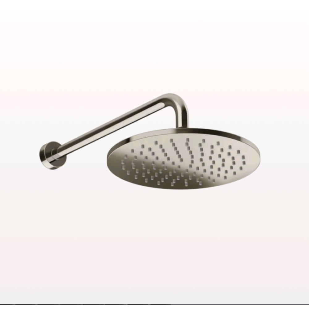 Верхний душ, Gessi, Origini, 250*250, цвет-Nickel PVD