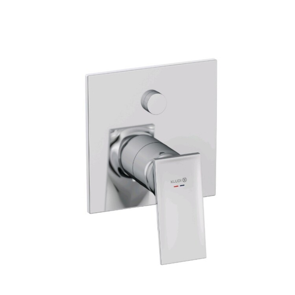Смеситель для душа, Kludi, DECUS, на 2 потребителя, цвет-хром
