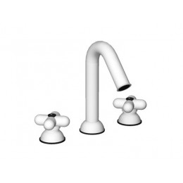 Смеситель для раковины, Fantini, I Balocchi, цвет-белый матовый