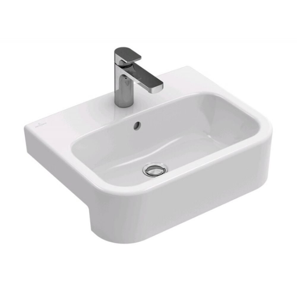 Раковина, Villeroy&Boch, Architectura, шг 550*430*130, CeramicPlus, цвет-альпийский белый